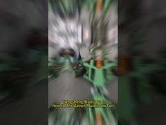 العزل 1060 الملف الألومنيوم 0.45mm 0.5mm Orange Film Aluminum Roll العزل الملف الألومنيوم