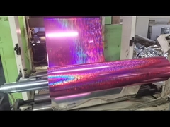 فيلم متعدد الألوان PET مادة بلاستيكية مطلية فيلم ليزر شفاف ملون