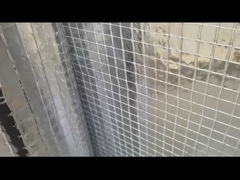 أوراق الألومنيوم + شبكة الألياف الزجاجية + PE حاجز البخار مواد العزل الحراري