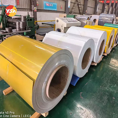 High Precision Color Coated Aluminum Coil PE PVDF Alloy High Tensile Roll