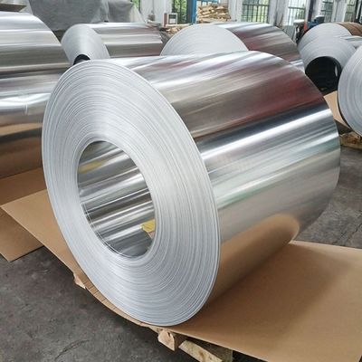 0.1mm 6.0mm Aluminum Strip Coil 1 8 Series Roll High Tensile Slit Coil