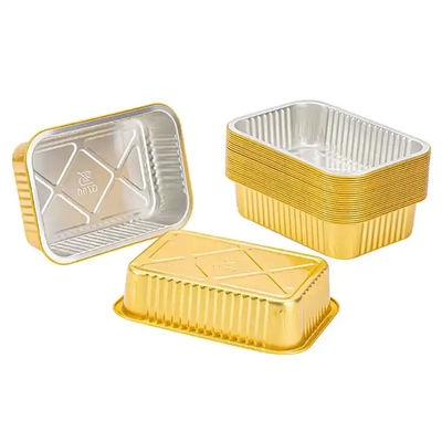 Aluminum Foil Container For Airline Meal Packaging Solution With OEM Service