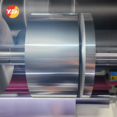 8011 O Temper Aluminum Foil Roll 55-70 Micron Flexible Duct Insulation Foil