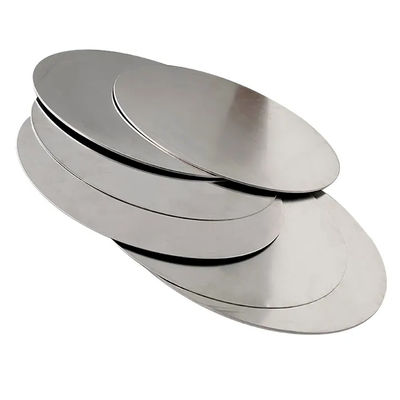 1050 1100 3003 3105 Aluminum Circle Disc Alloy Sheet Plate Custom Size High Flatness Burr Free Edge Food Grade