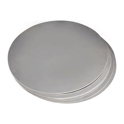 1050 1100 3003 3105 Aluminum Circle Disc Alloy Sheet Plate Custom Size High Flatness Burr Free Edge Food Grade