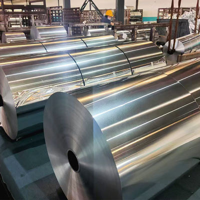 Certified Aluminum Foil Roll Alloy Material With Cutting Service for Food Packaging Insulation And Industrial