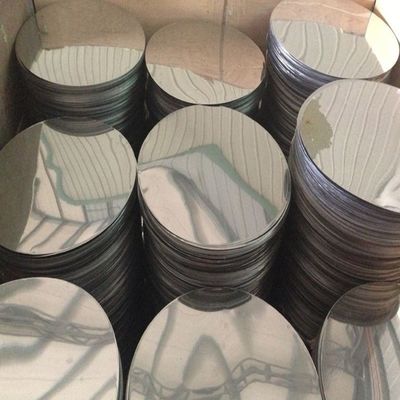 Smooth Non Stick Aluminum Discs Circles Custom Diameter High Flatness Burr Free Edge Food Grade