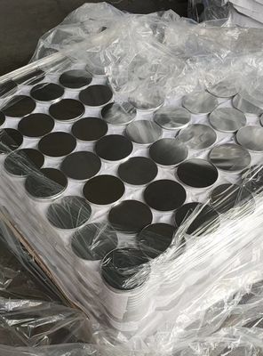 H14 Aluminum Round Disc 1050 1060 1100 Circle Sheet Pot Custom Size High Flatness Burr Free Edge Food Grade