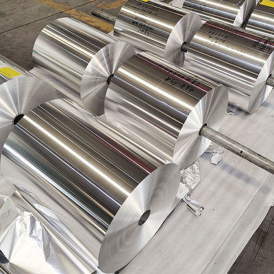 3003 3004 3105 Food Grade Aluminum Foil Roll 38 Micron 300mm Moisture Proof Jumbo Foil