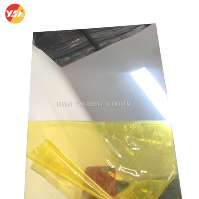 1060 H12 Mirror Aluminum Lighting Reflective Aluminum Sheet Coil With Film