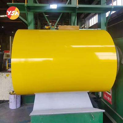 عالية الدقة اللون المطلي لفائف الألومنيوم PE PVDF سبيكة 6.5 مم T851