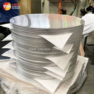 1000 Series 3000 Series Aluminum Disc Disk Round Circle Cookware Custom Diameter High Flatness Burr Free Edge Food Grade