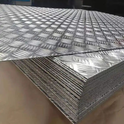 6061 1100 3003 5052 ألومنيوم ألمانيا صفيحة مسار الماس المنسوجة ألومنيوم صفيحة مربعة