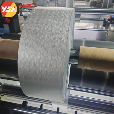 الصفائح المنحوتة 8011 0.009-0.2mm الألومنيوم المنحوت للشعر