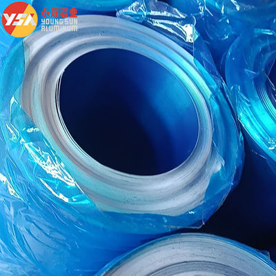 العزل 1060 3003 3004 طلاء الملفات الألومنيوم 0.45mm 0.5mm لتغليف الأنابيب
