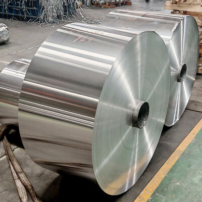 ورق الألومنيوم لفة ورق الألومنيوم فقاعة بيضاء PE فيلم سمك 0.006 إلى 0.2 ملم طبقة واقية مرنة قوية