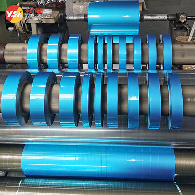 AL/PET Aluminum Foil Laminated Polyester Film Alloy 8079 in Silver Blue Copper Colors Ideal for Cable Shielding/Duct Wire