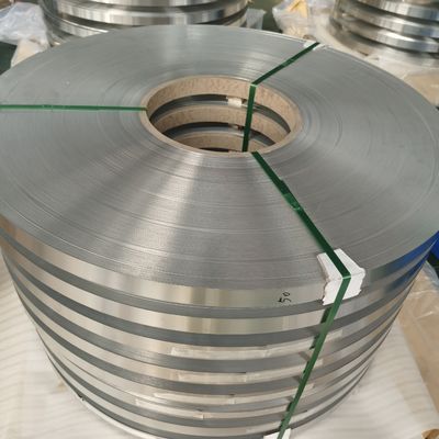1100 H26 60mm AlMn Aluminum Strip Coil Foil Tile Trim High Tensile Slit