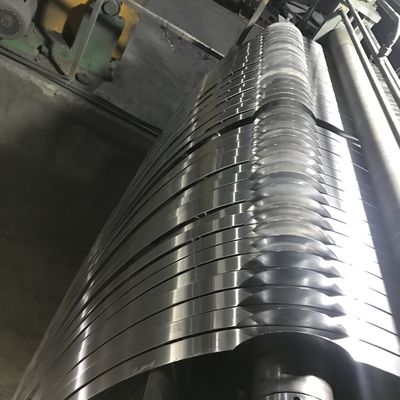 1100 H26 60mm AlMn شريط الألومنيوم لفائف ورق البلاط طلاء شق عالية الشد