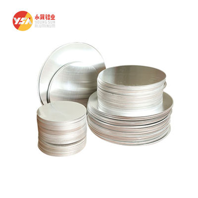Smooth Non Stick Aluminum Discs Circles Custom Diameter High Flatness Burr Free Edge Food Grade