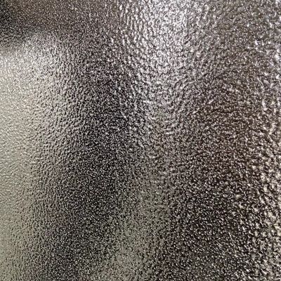 5.0mm 3003 H14 ورقة ألومنيوم منقوشة 6061 5052 مدقق قشر برتقالي