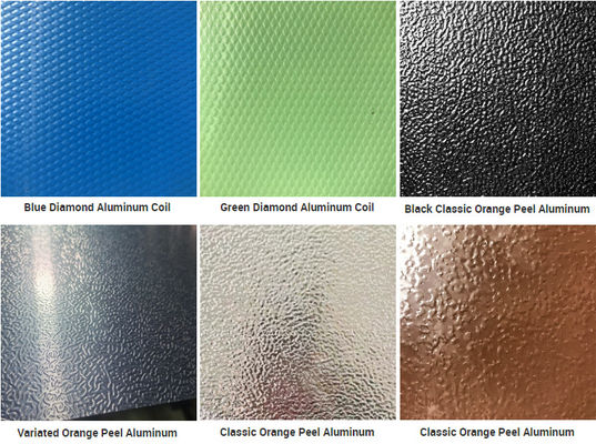 تنقش المعالجة السطحية ورقة الألومنيوم شق حافة اللكم للزينة