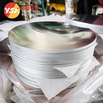 Aluminum Circle 1000 Series Alloy Disc Lamps Lanterns Custom Diameter High Flatness Burr Free Edge Food Grade