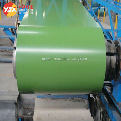 White Blue Green Color Coated Aluminum Coil PVDF Paint High Tensile Roll