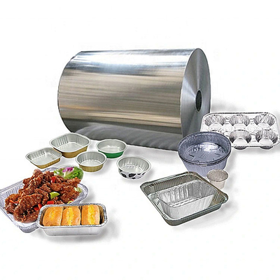 Household Aluminum Foil 40 Microns 12 Microns Aluminum Jumbo Roll Food Packaging 8011 Aluminum Foil Roll Sheet