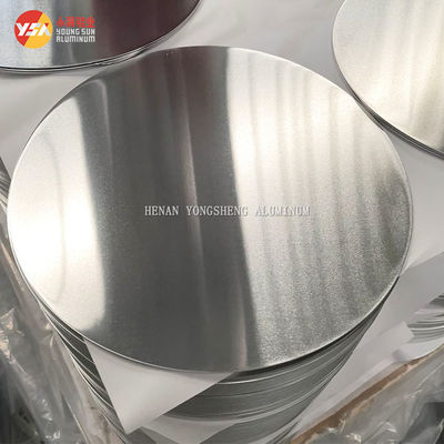 3003 Alloy Aluminum Round Circle Disc 0.4mm Custom Size High Flatness Burr Free Edge Food Grade